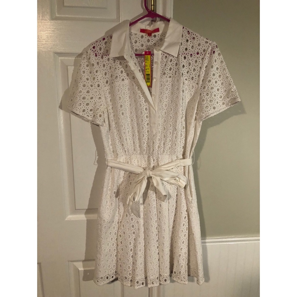 Catherine Malandrino "Franny" eyelet dress